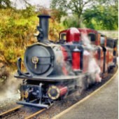 蒸気列車 フォトプリント           