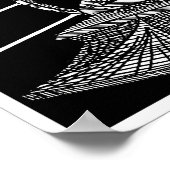 蒸気列車 ポスター (角)