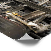 蒸気列車 ポスター (角)