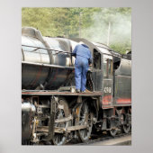 蒸気列車 ポスター (正面)