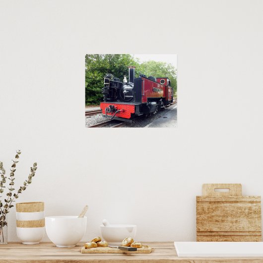 蒸気列車 ポスター (キッチン)