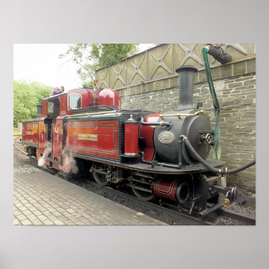 蒸気列車 ポスター (正面)