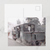 蒸気列車 ポストカード (正面/裏面)