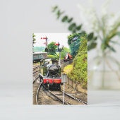 蒸気列車 ポストカード (スタンド正面)