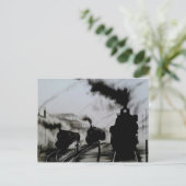 蒸気列車 ポストカード (スタンド正面)