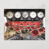 蒸気列車 ポストカード (正面)