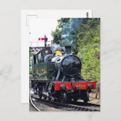 蒸気列車 ポストカード (正面/裏面)