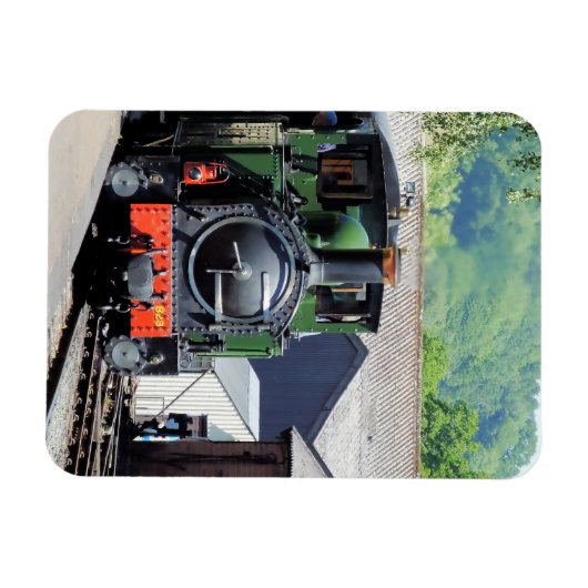 蒸気列車 マグネット (横)