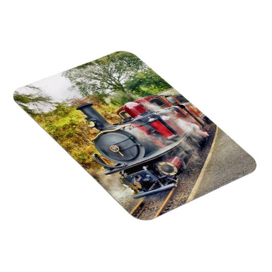 蒸気列車 マグネット (右側)