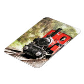 蒸気列車 マグネット (左側)