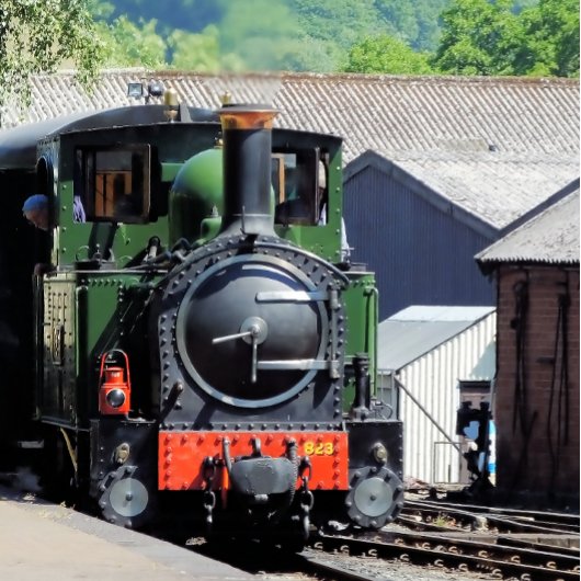 蒸気列車 ラゲッジタグ