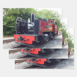 蒸気列車 ラッピングペーパーシート