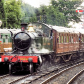 蒸気列車 ラッピングペーパーシート