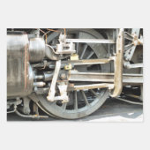 蒸気列車 ラッピングペーパーシート (正面3)