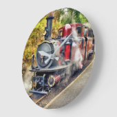 蒸気列車 ラージ壁時計 (傾斜)