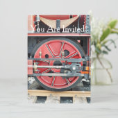 蒸気列車 招待状 (スタンド正面)