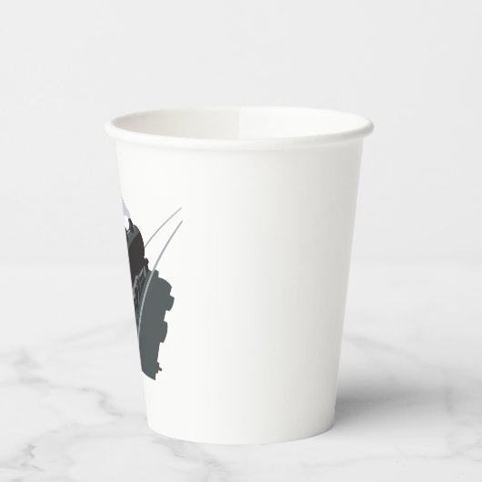 蒸気列車 紙コップ (左)