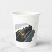 蒸気列車 紙コップ (正面)