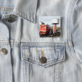 蒸気列車 缶バッジ (インサイチュ)