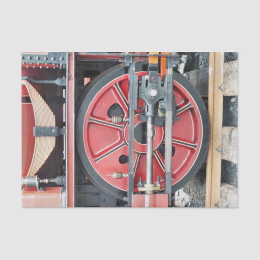 蒸気列車 薄葉紙 (正面)