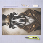 蒸気力のエレガンス:スティームパンクの大きなダン 薄葉紙 (クラフト)