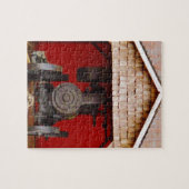 蒸気動力アンティークトラクター ジグソーパズル (横)