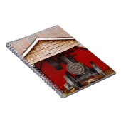 蒸気動力アンティークトラクター ノートブック (右側)