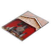 蒸気動力アンティークトラクター ノートブック (左側)