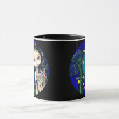 "蒸気口人魚"のマグ マグカップ (中央)