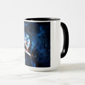 "蒸気女の子及び管" マグカップ (正面右)