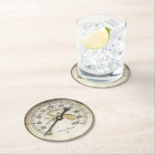 蒸気式トレインゲージ ラウンドペーパーコースター (インサイチュ)