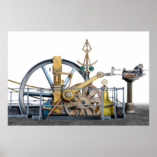 蒸気機械じゃなくて… ポスター (正面)