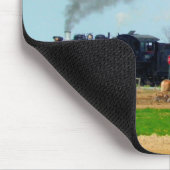 蒸気機関およびアマン派の農家 マウスパッド (コーナー)