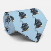 蒸気機関の列車のタイ ネクタイ (ロール)