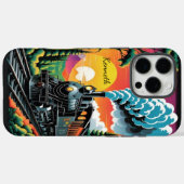 蒸気機関の日没の旅 Case-Mate iPhoneケース (裏面 (横))