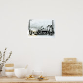 蒸気機関の製造と鉄工 ポスター (キッチン)