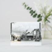 蒸気機関の製造と鉄工 ポストカード (スタンド正面)