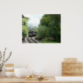 蒸気機関列車ポスター ポスター (キッチン)