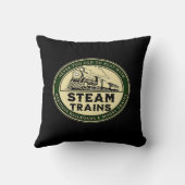 蒸気機関車で鉄道を遊使うには年を取らない クッション (裏面)