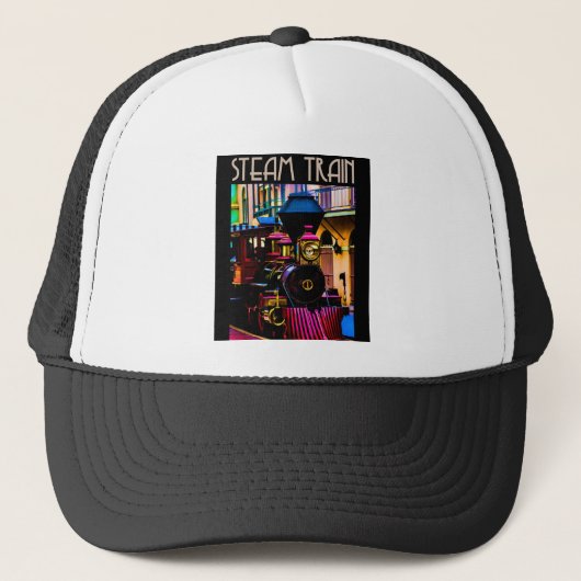 蒸気機関車のトラック帽 キャップ (正面)