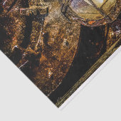 蒸気機関車のヴィンテージ灯 薄葉紙 (詳細)