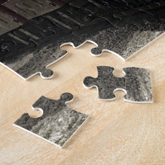 蒸気機関車の列車のジグソーパズル ジグソーパズル (側面)