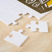 蒸気機関車の列車アイコン ジグソーパズル (側面)