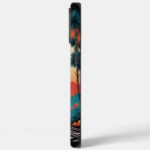 蒸気機関車の日没の旅 Case-Mate iPhoneケース (裏面 / 左)