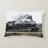 蒸気機関車の枕 アクセントクッション (裏面)