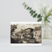 蒸気機関車の歴史 ポストカード (スタンド正面)