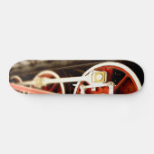 蒸気機関車の車輪 スケートボード (横)