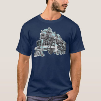 蒸気機関車の鉄道列車5 Tシャツ