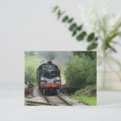 蒸気機関車はがき ポストカード (スタンド正面)