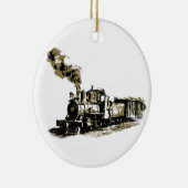 蒸気機関車オーナメント セラミックオーナメント (右)